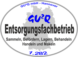 Zertifikat Entsorgungsfachbetrieb